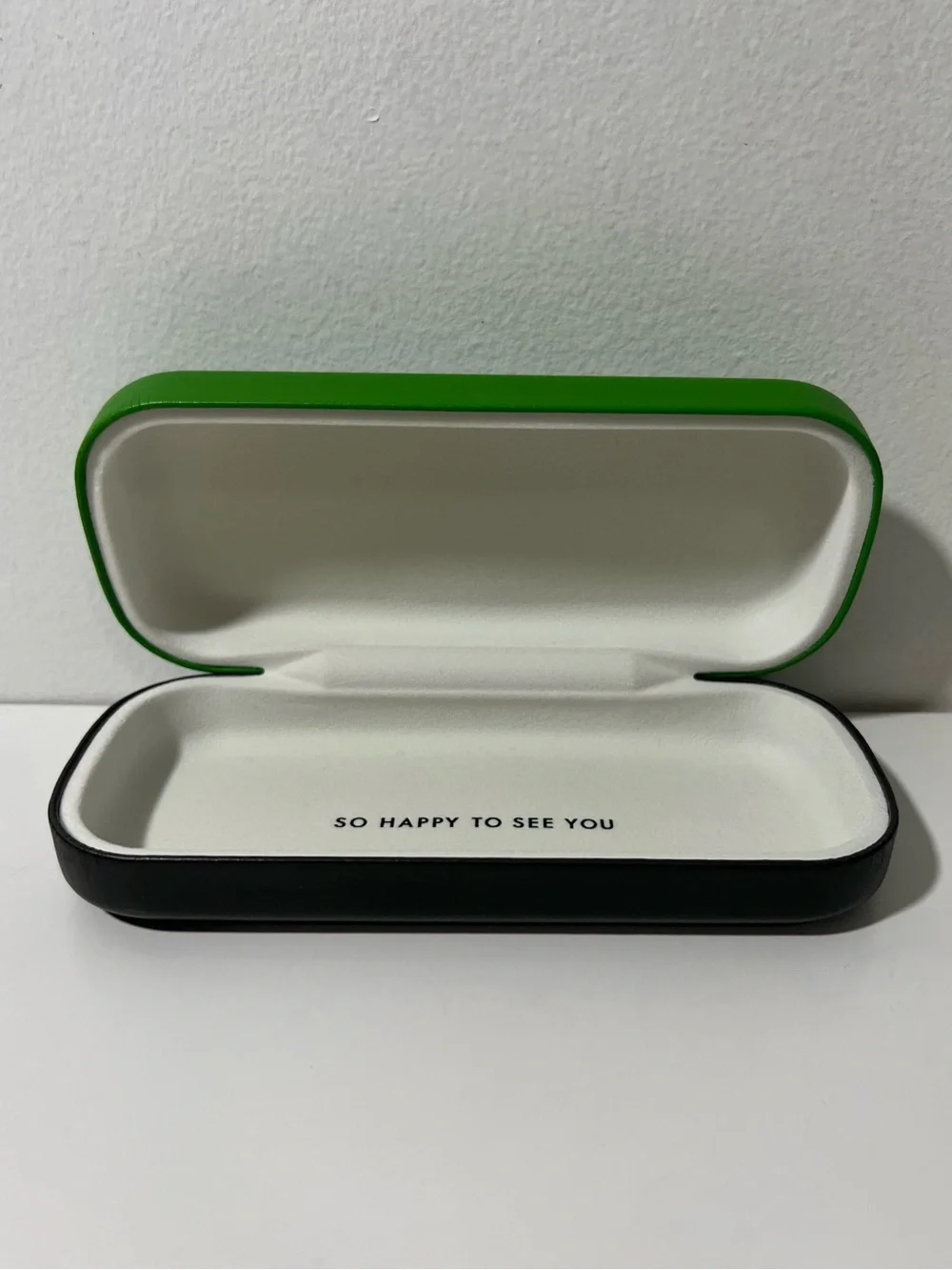 Kate Spade New York Eye Glasses Sunglasses Clamshell Portable Travel Case Clutch